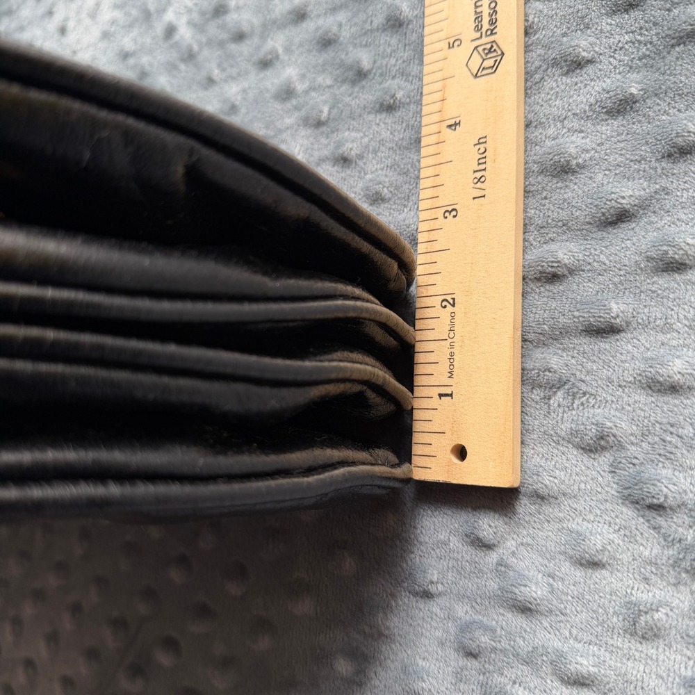 Rare MidCentury Zenith Hand Made Black Leather Bakelite Top Handle 50-60s VTG - Picture 14 of 14